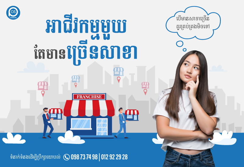 អាជីវកម្មដែលមានបញ្ហាពិបាកគ្រប់គ្រងទៅលើអាជីវកម្មមួយ តែមានសាខាច្រើន